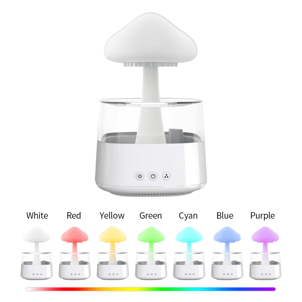 Raindrop Cloud Diffuser&Humidifier-Sleep Aid Aromatherapy Machine Humidifier