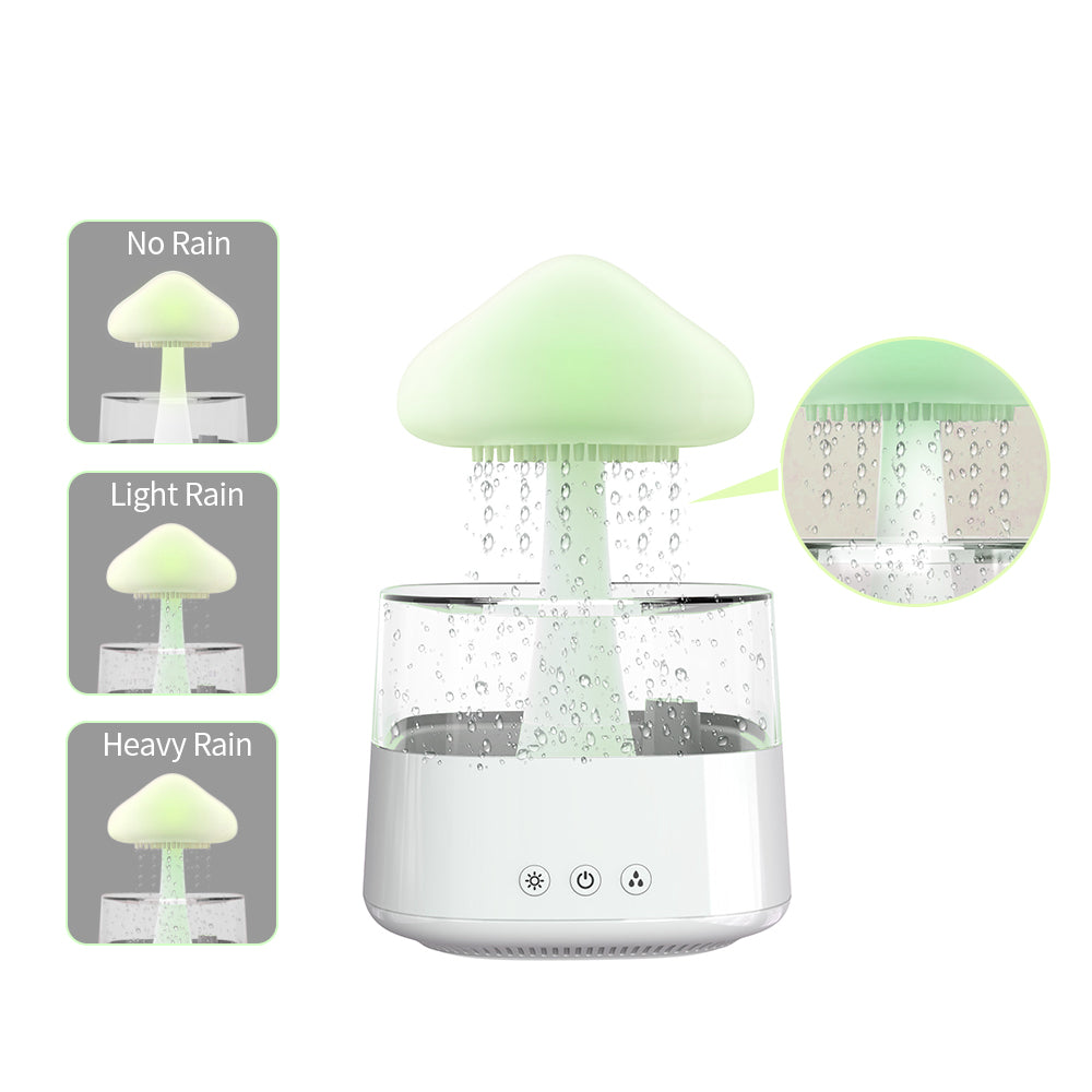 Raindrop Cloud Diffuser&Humidifier-Sleep Aid Aromatherapy Machine Humidifier