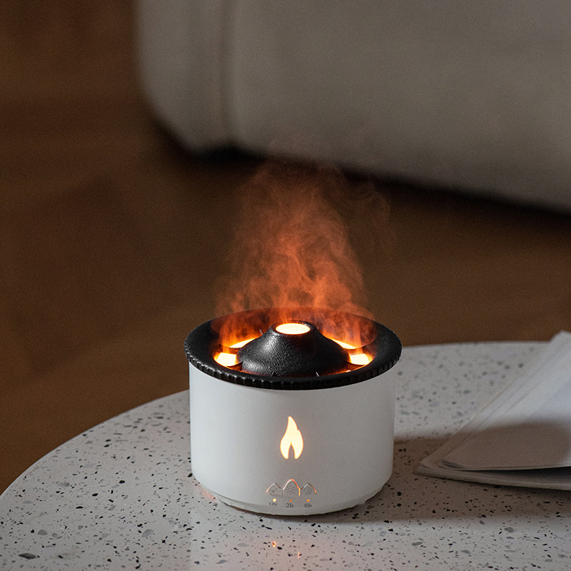 Volcano Aromatherapy machine-Flame Light Aroma Diffuser & Humidifier