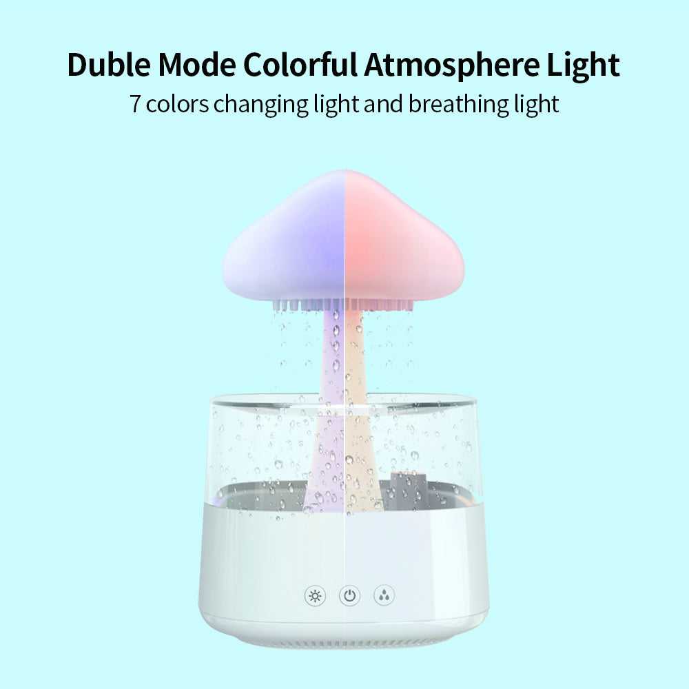 Raindrop Cloud Diffuser&Humidifier-Sleep Aid Aromatherapy Machine Humidifier