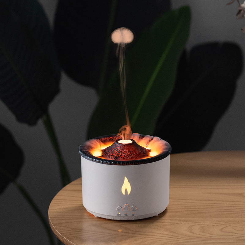 Volcano Aromatherapy machine-Flame Light Aroma Diffuser & Humidifier